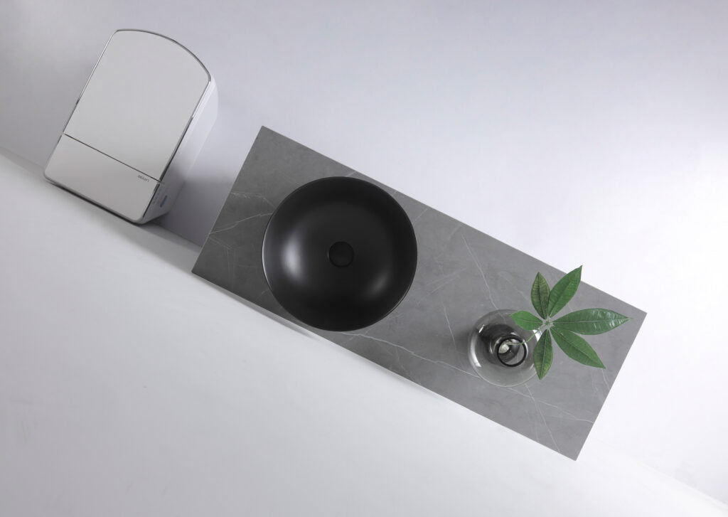 Aulic Argyle Above Counter Basin Matte Black