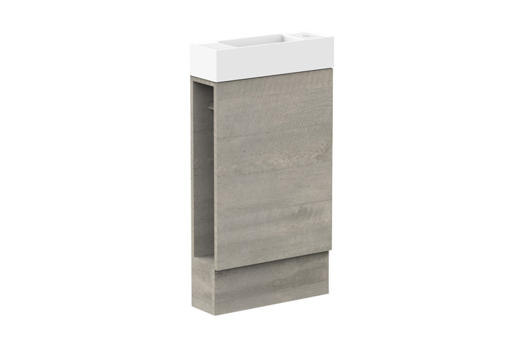 ADP Allie Floor Mount Vanity, side view