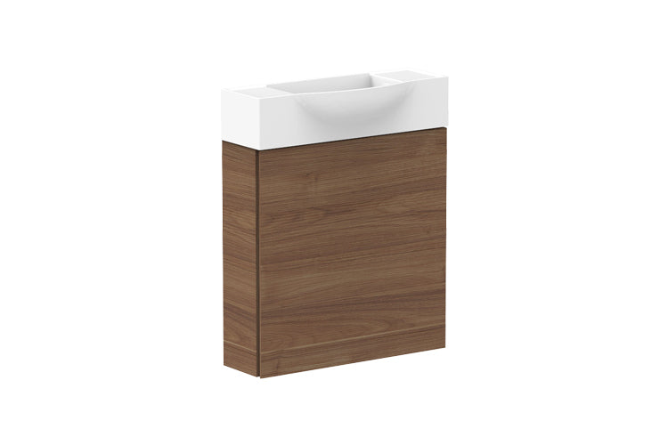 ADP Charlie Wall Hung Vanity, side view