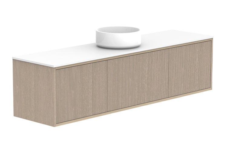 ADP Clifton Ensuite Wall Hung Vanity 1500mm centre bowl