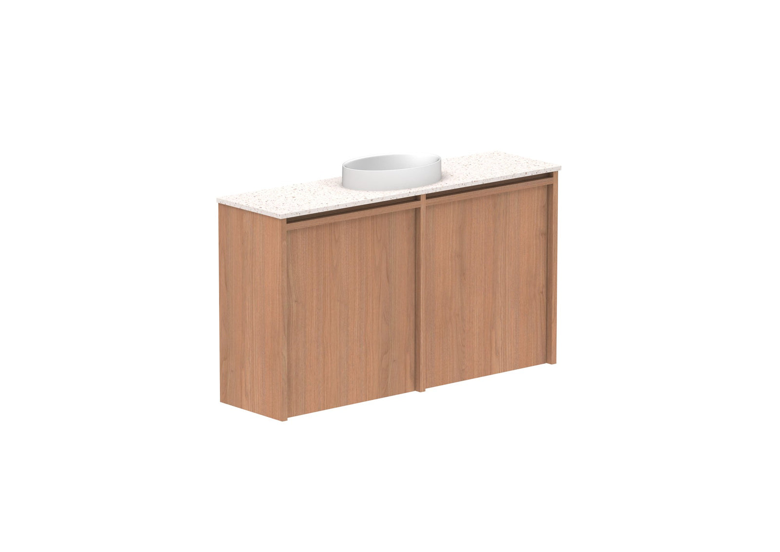 ADP Eli Mini Wall Hung Vanity 900mm centre bowl in Tasmanian Oak