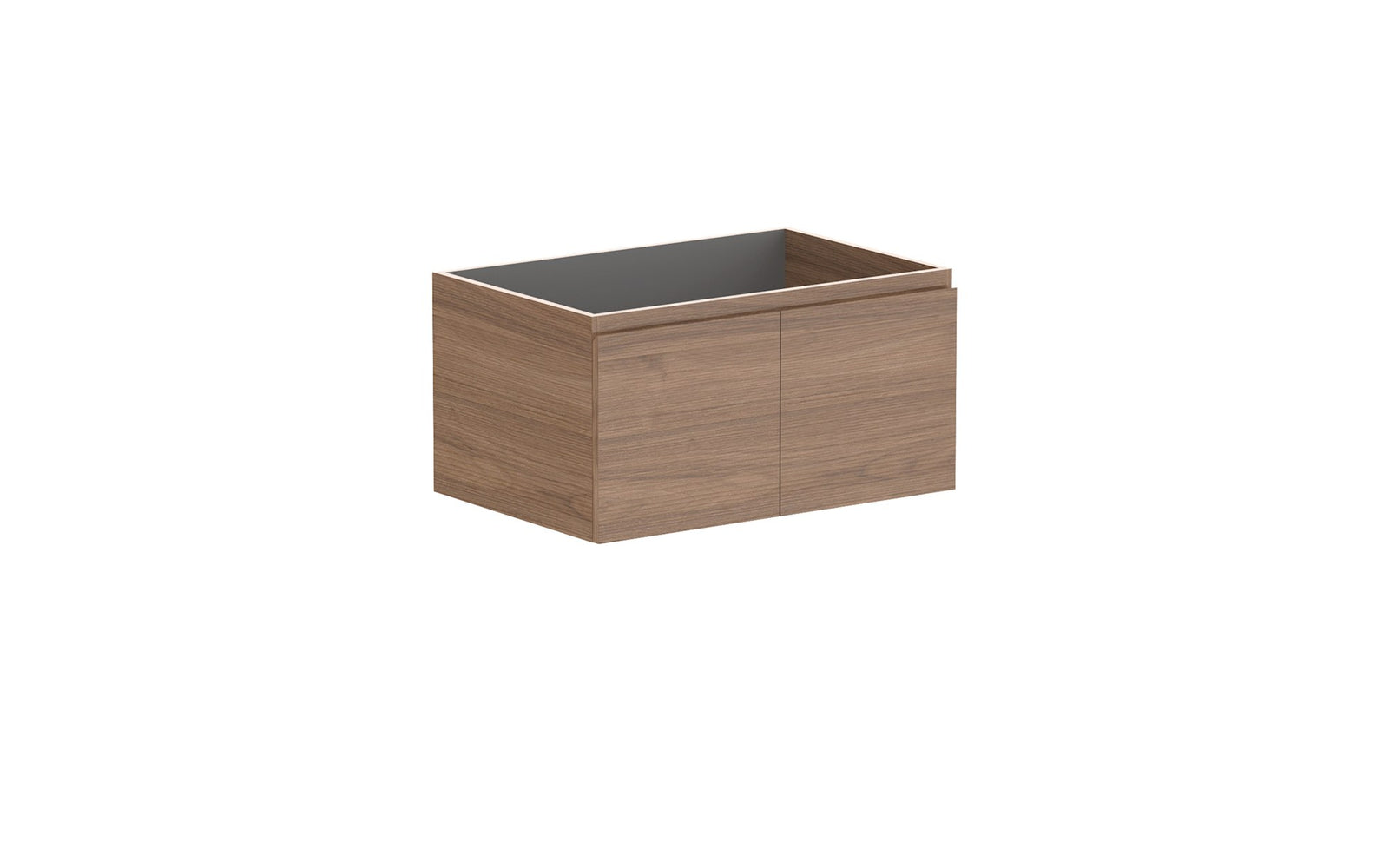 ADP Glacier Full Depth All-Door Slim Wall Hung Vanity 750mm cabinet only