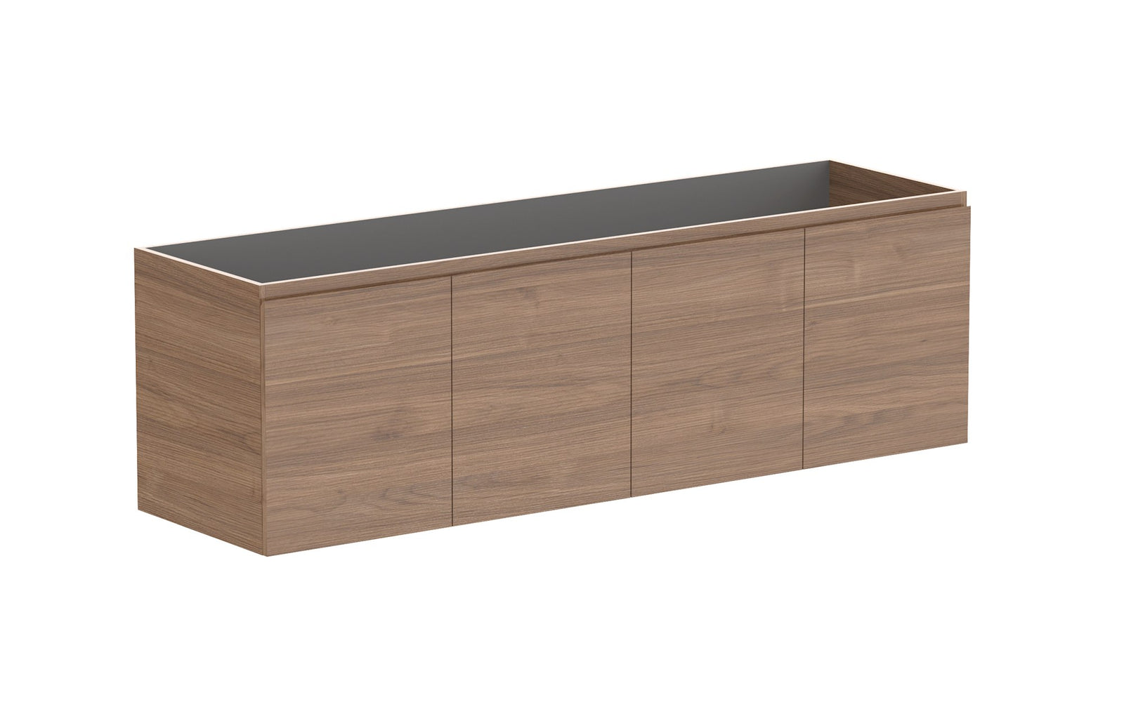 ADP Glacier Full Depth All-Door Twin Wall Hung Vanity 1800mm cabinet only