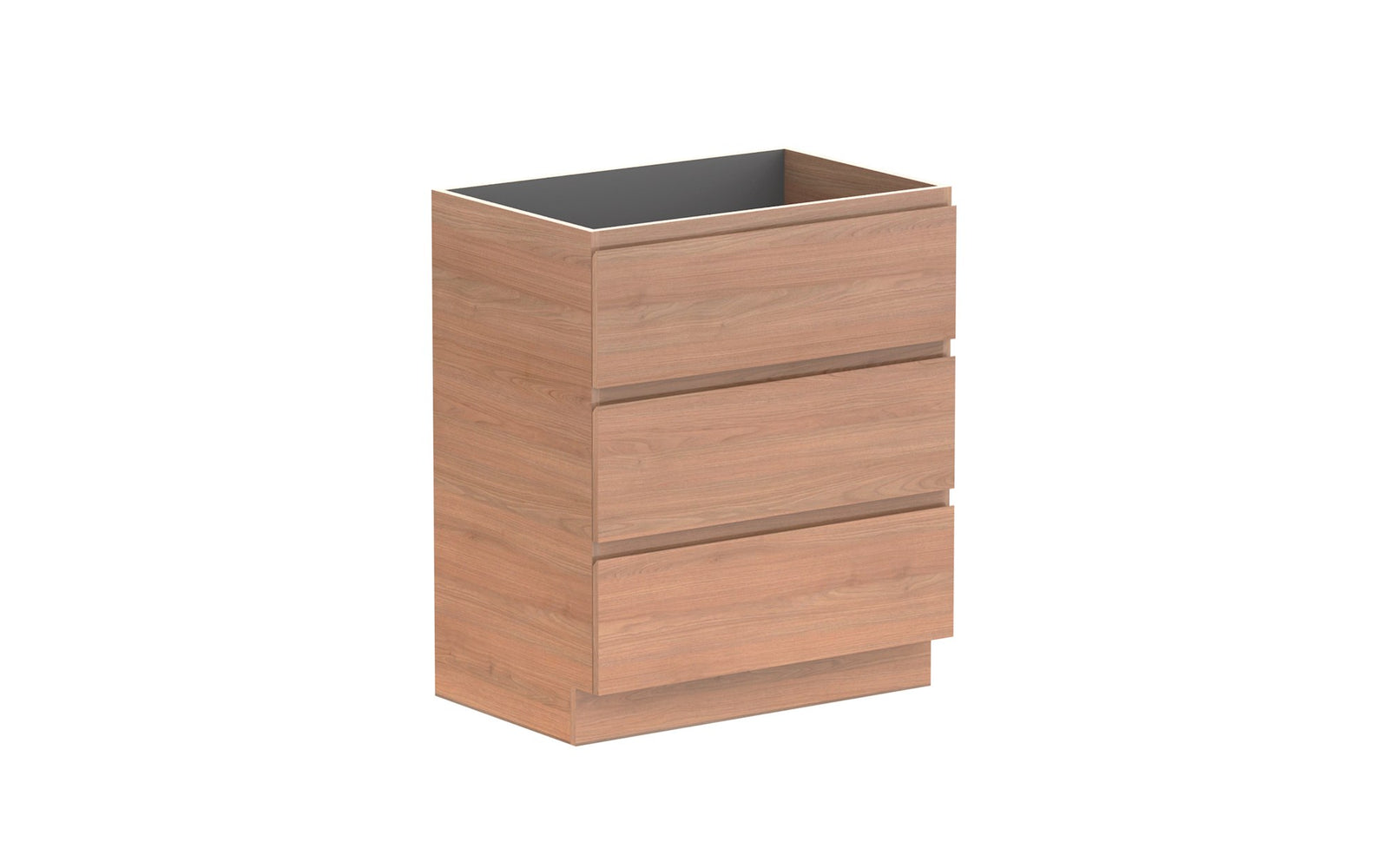 ADP Glacier Full Depth All-Drawer Trio Floor Mount Vanity 750mm cabinet only