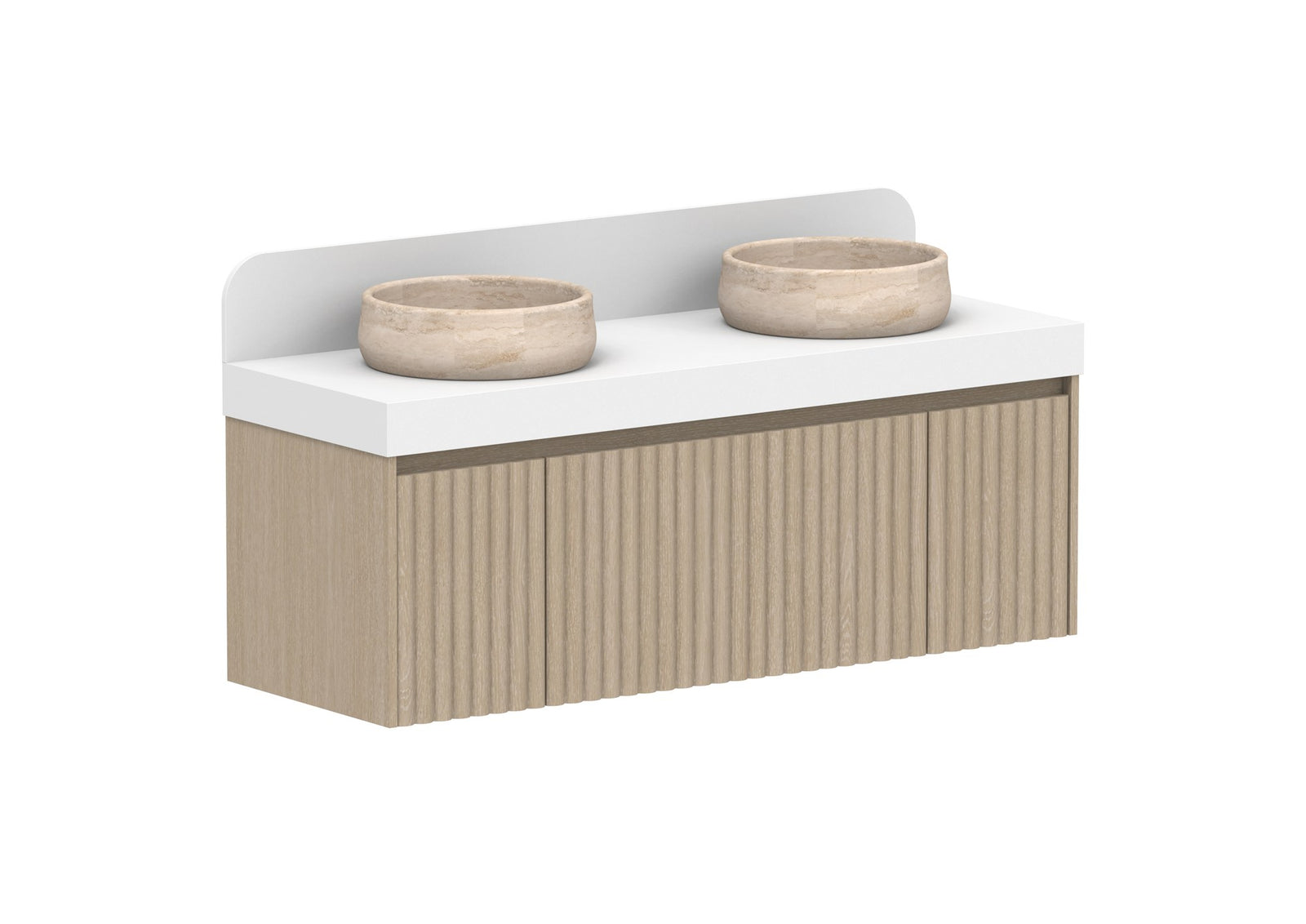 ADP Harper Wall Hung Vanity 1435mm in Coastal Oak
