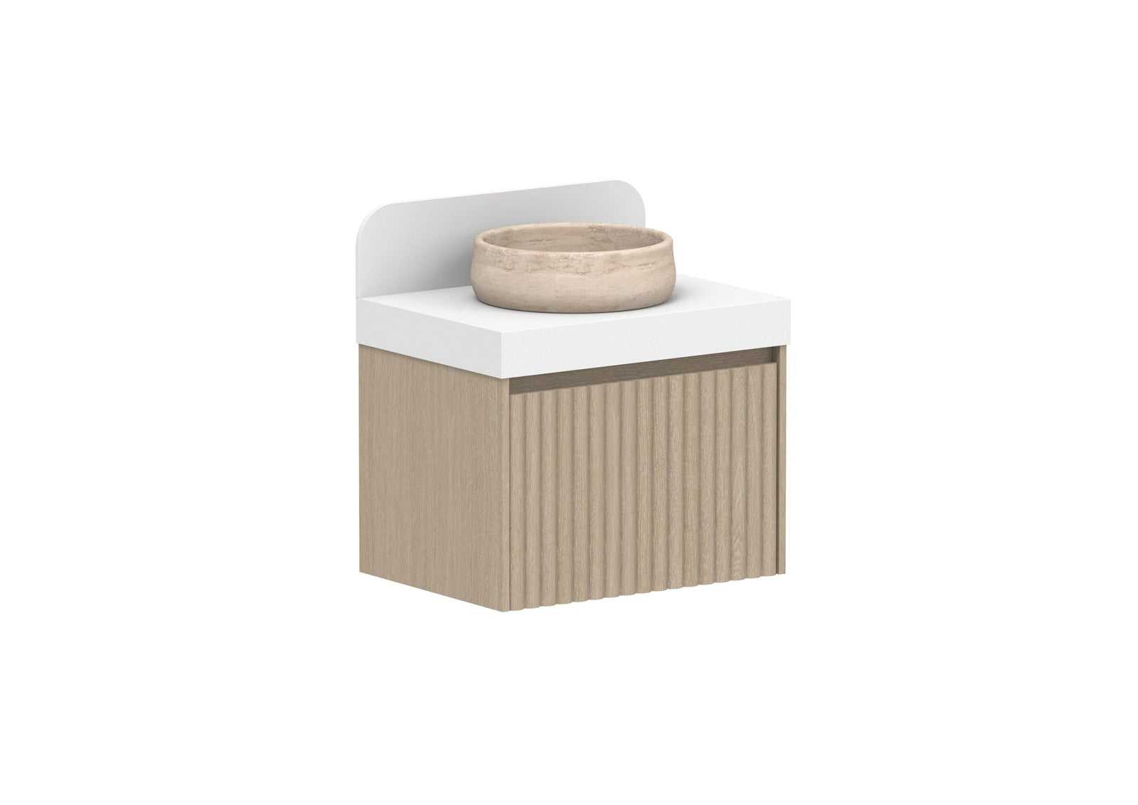 ADP Harper Wall Hung Vanity 685mm in Coastal Oak