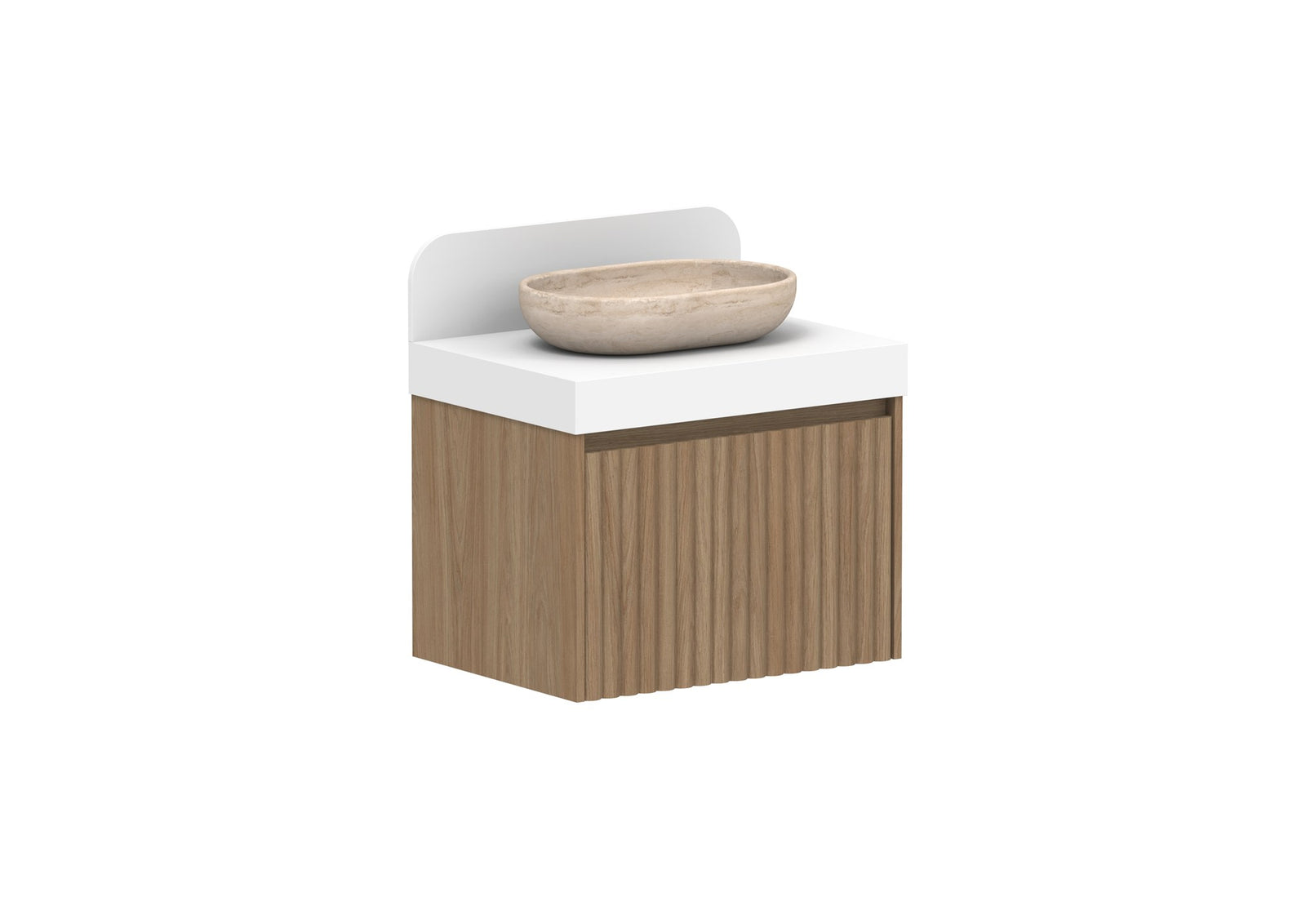 ADP Harper Wall Hung Vanity 685mm in Prime Oak