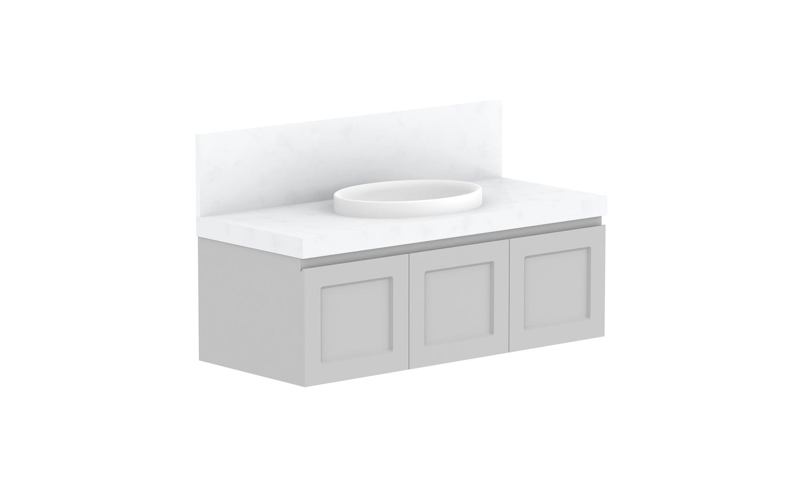 ADP London Wall Hung Vanity 1200mm centre bowl