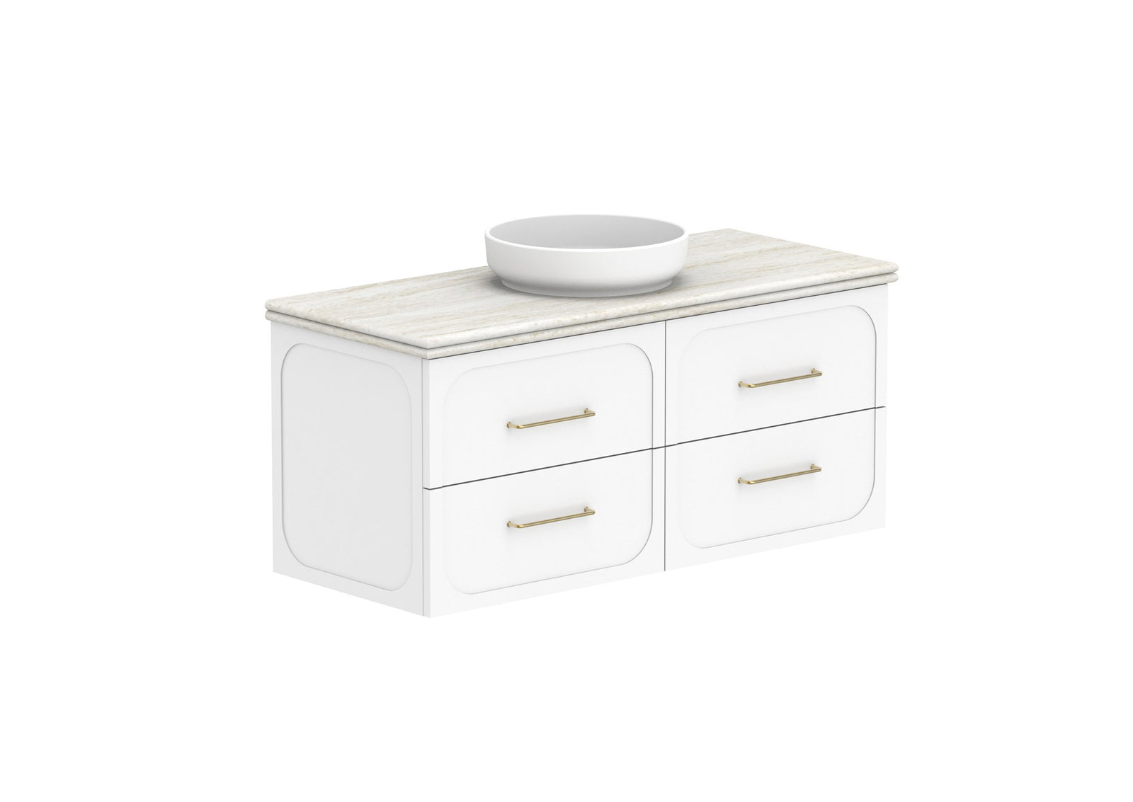 ADP Madden Wall Hung Vanity 1200mm centre bowl