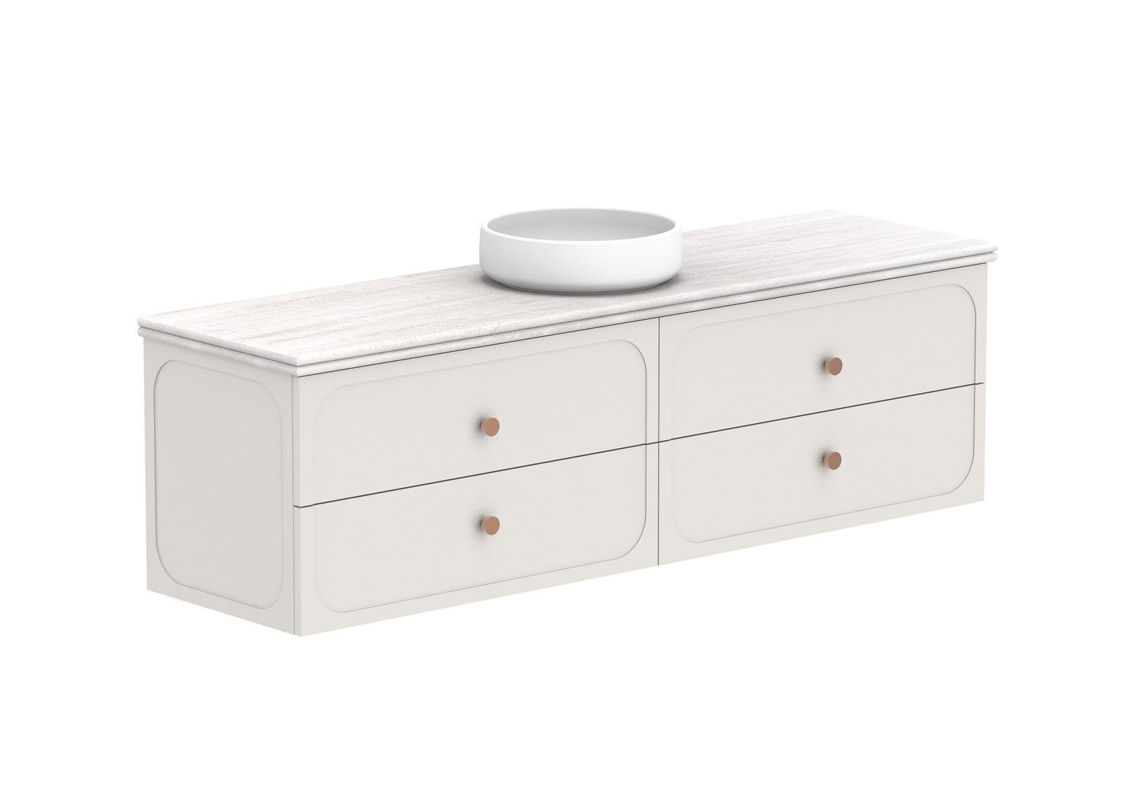 ADP Madden Wall Hung Vanity 1800mm centre bowl