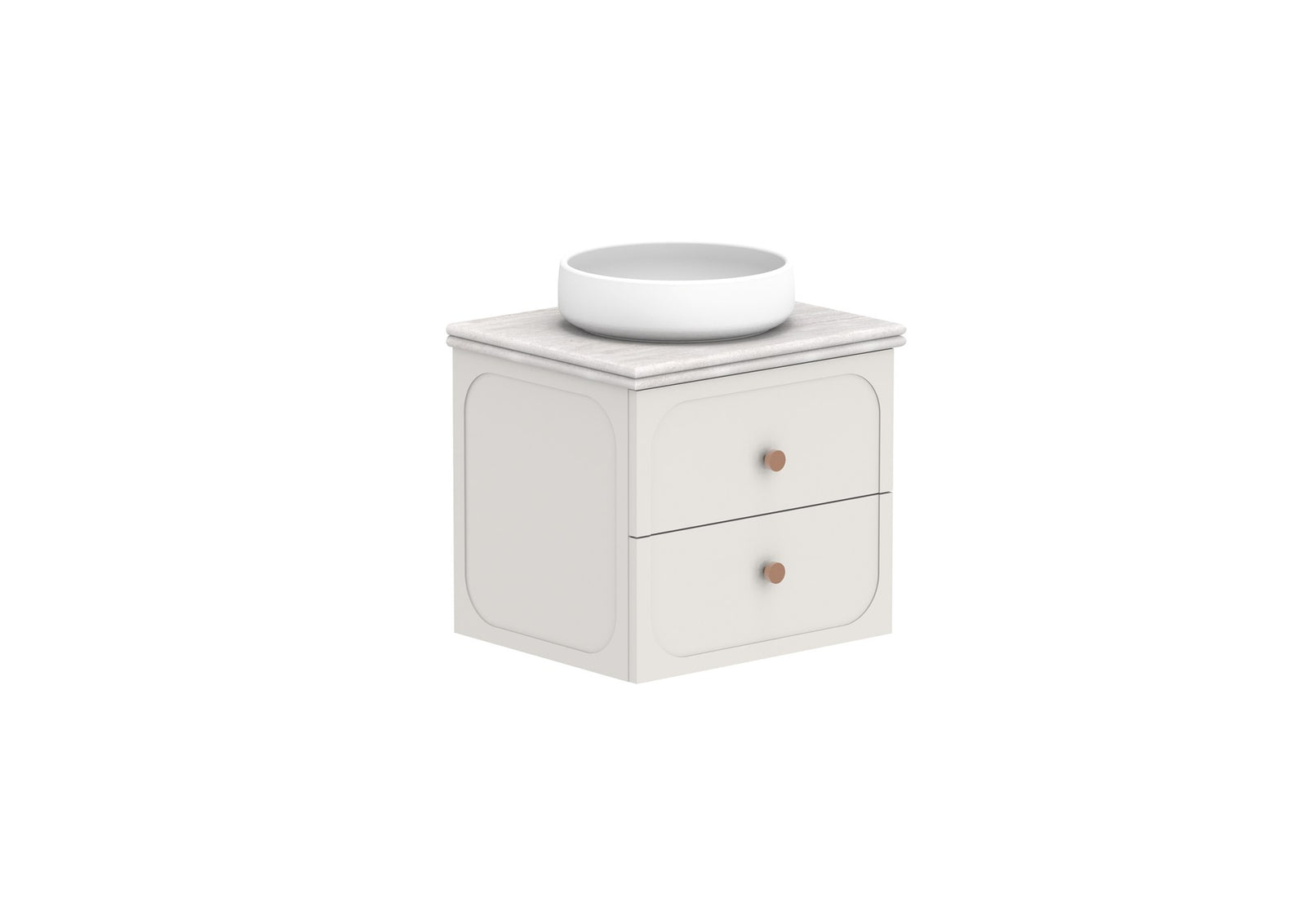 ADP Madden Wall Hung Vanity 600mm centre bowl