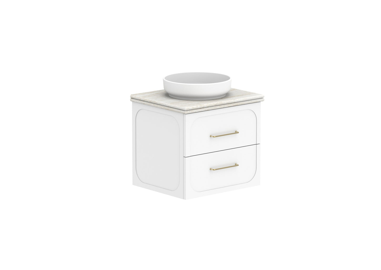 ADP Madden Wall Hung Vanity 600mm centre bowl