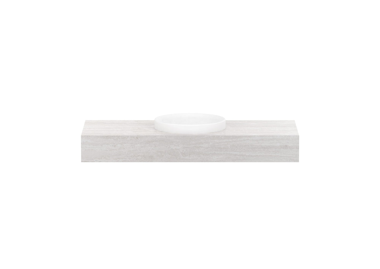 ADP Michel Wall Hung Vanity 1200mm centre bowl, front view