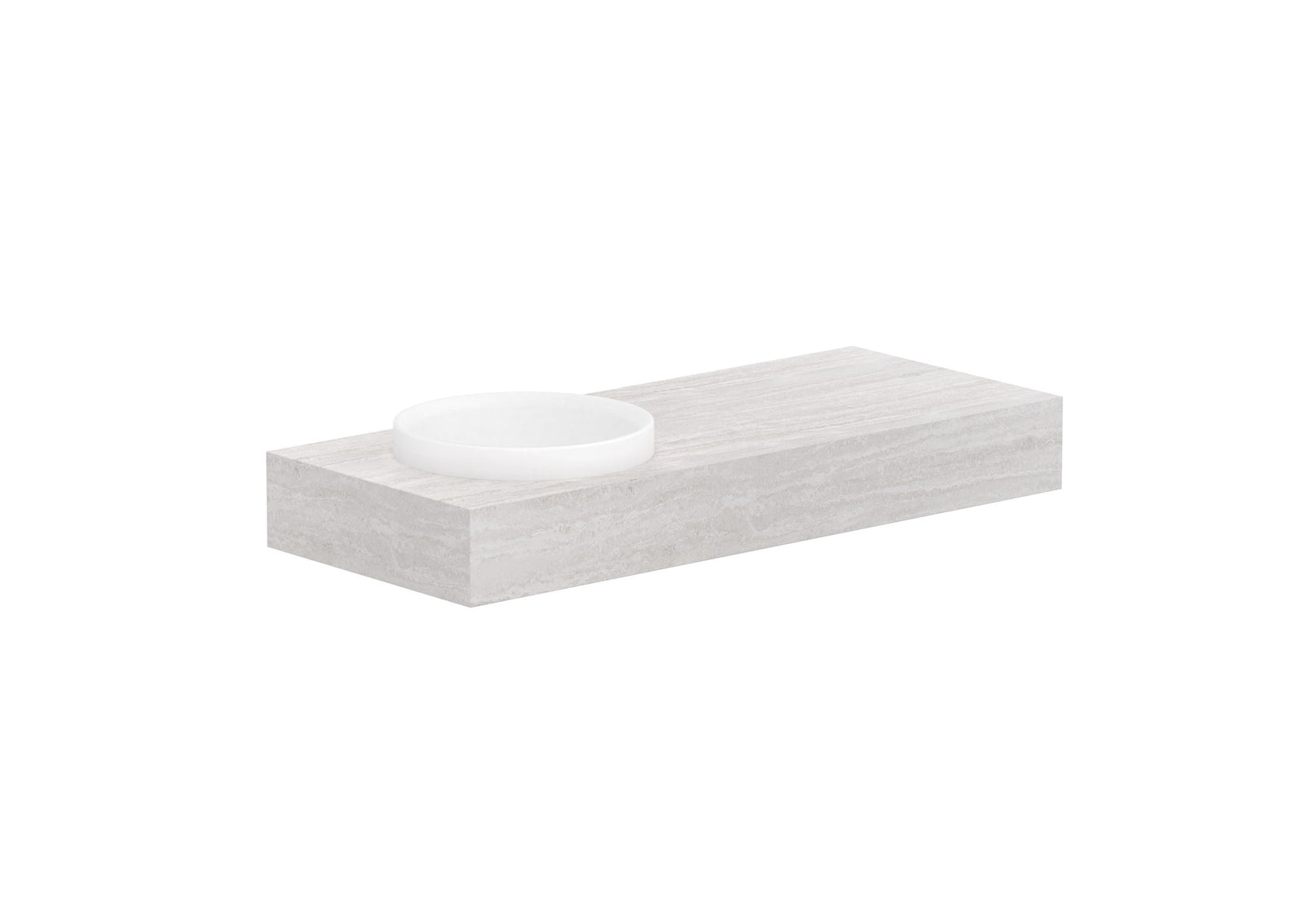 ADP Michel Wall Hung Vanity 1200mm left offset bowl