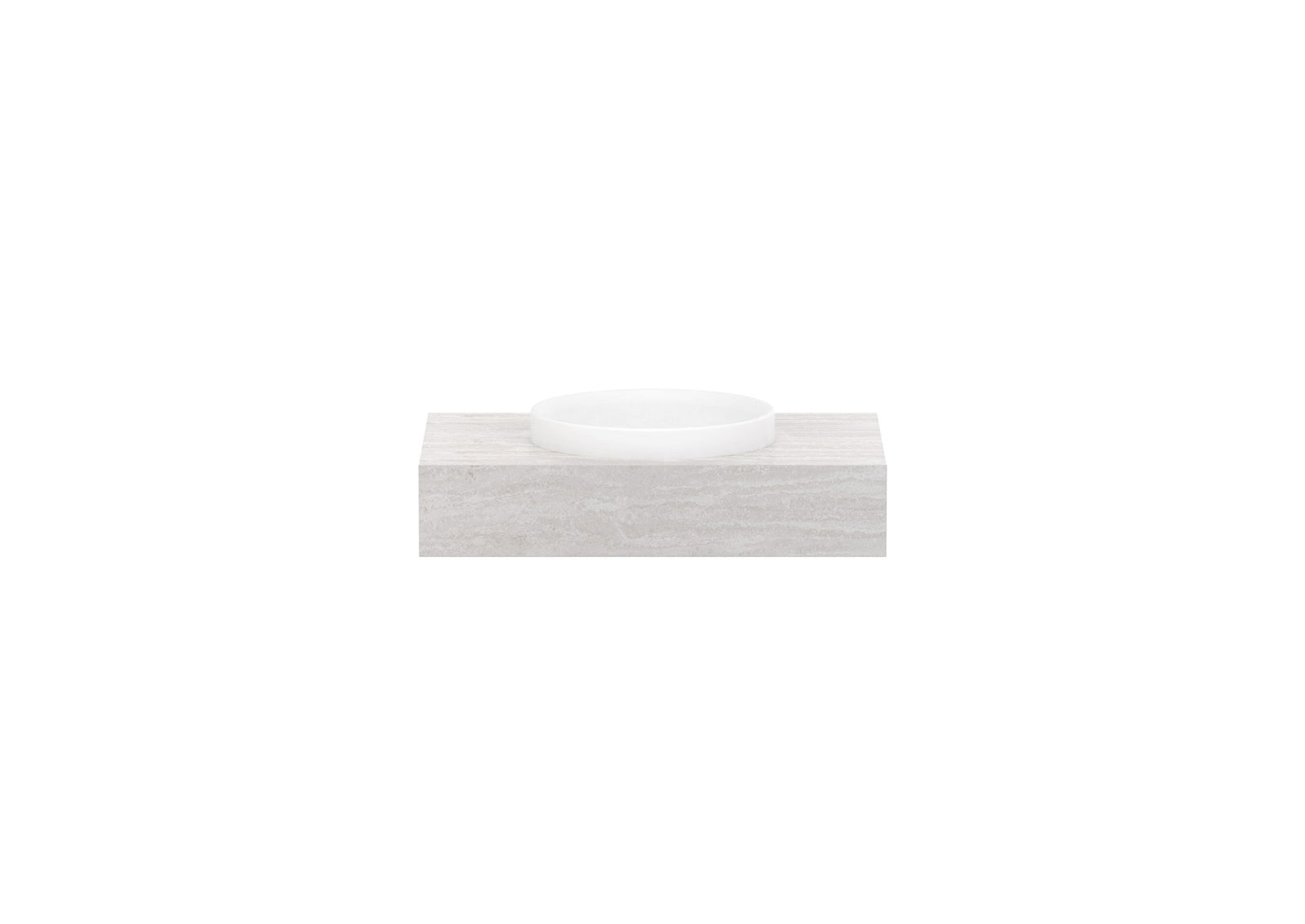 ADP Michel Wall Hung Vanity 750mm centre bowl, front view