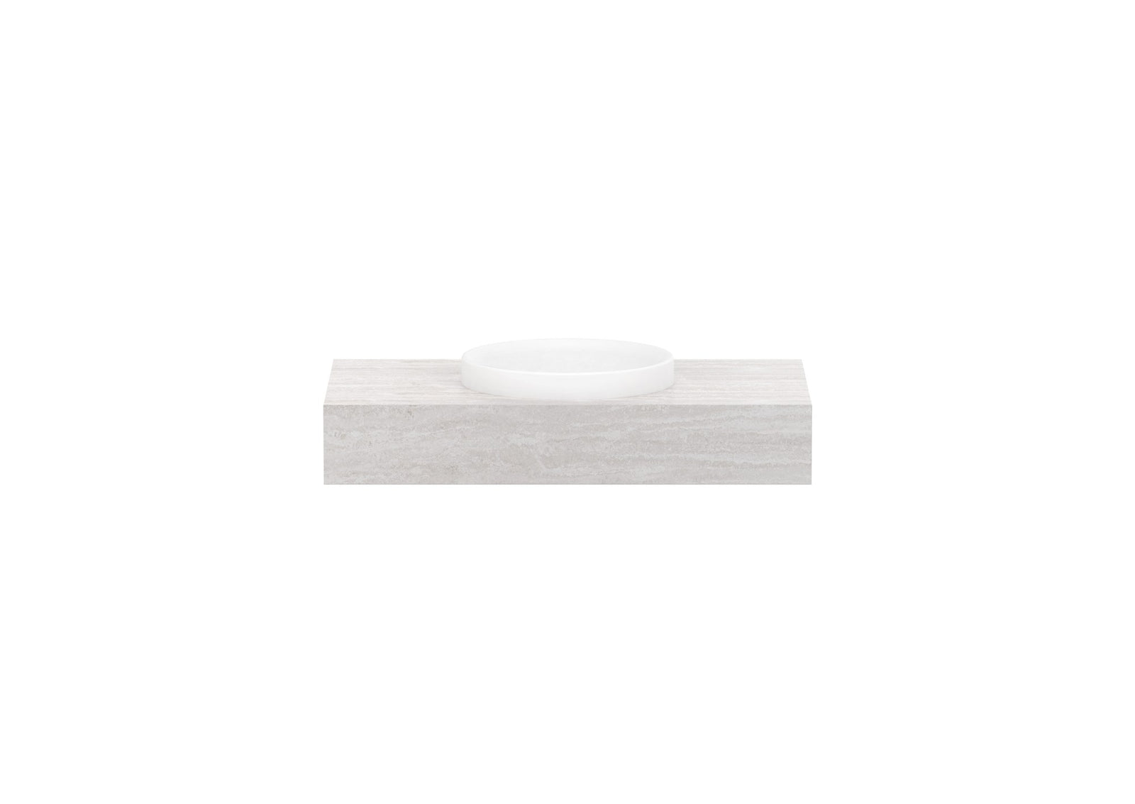 ADP Michel Wall Hung Vanity 900mm centre bowl, front view