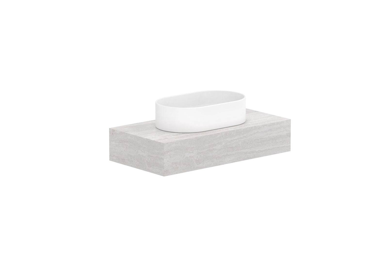 ADP Michel Ensuite Wall Hung Vanity 750mm centre bowl