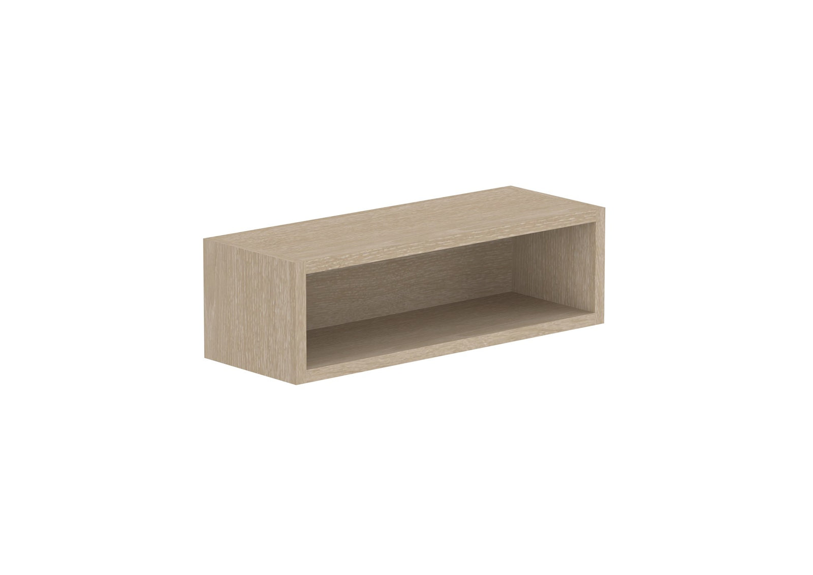 ADP Michel Mini Open Shelf in Coastal Oak, open