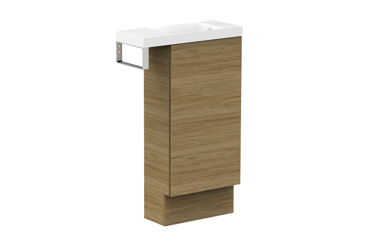 ADP Petite Rail Floor Mount Vanity, side view