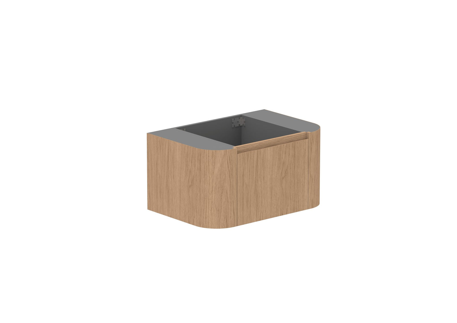 ADP Surry Wall Hung Vanity 750mm cabinet only in Boston Oak