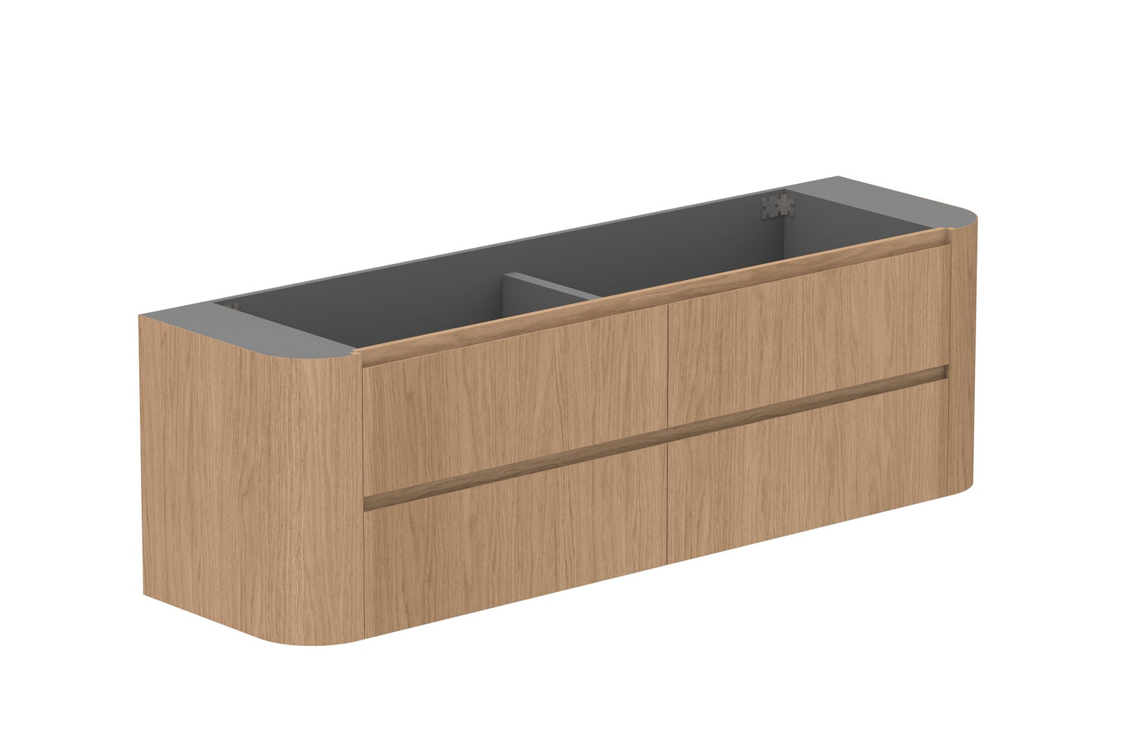 ADP Thea Wall Hung Vanity 1800mm cabinet only in Boston Oak