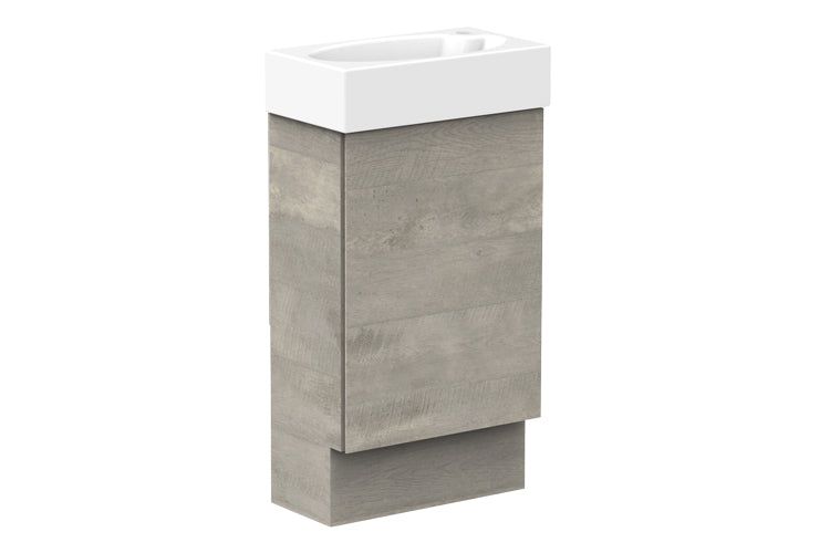 ADP Tiny Floor Mount Vanity, side view
