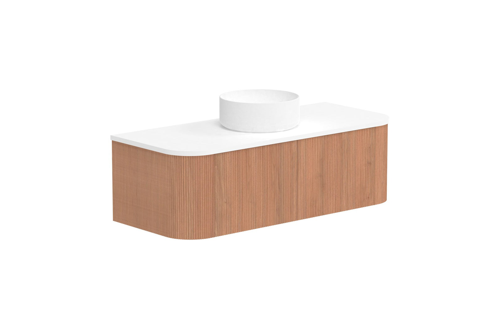 ADP Waverley Wall Hung Vanity 1200mm centre bowl in Tasmanian Oak