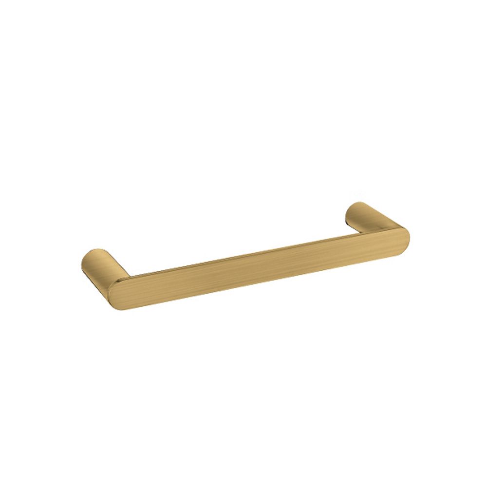 Esperia Solid Brass Brushed Yellow Gold Towel Rail 300mm