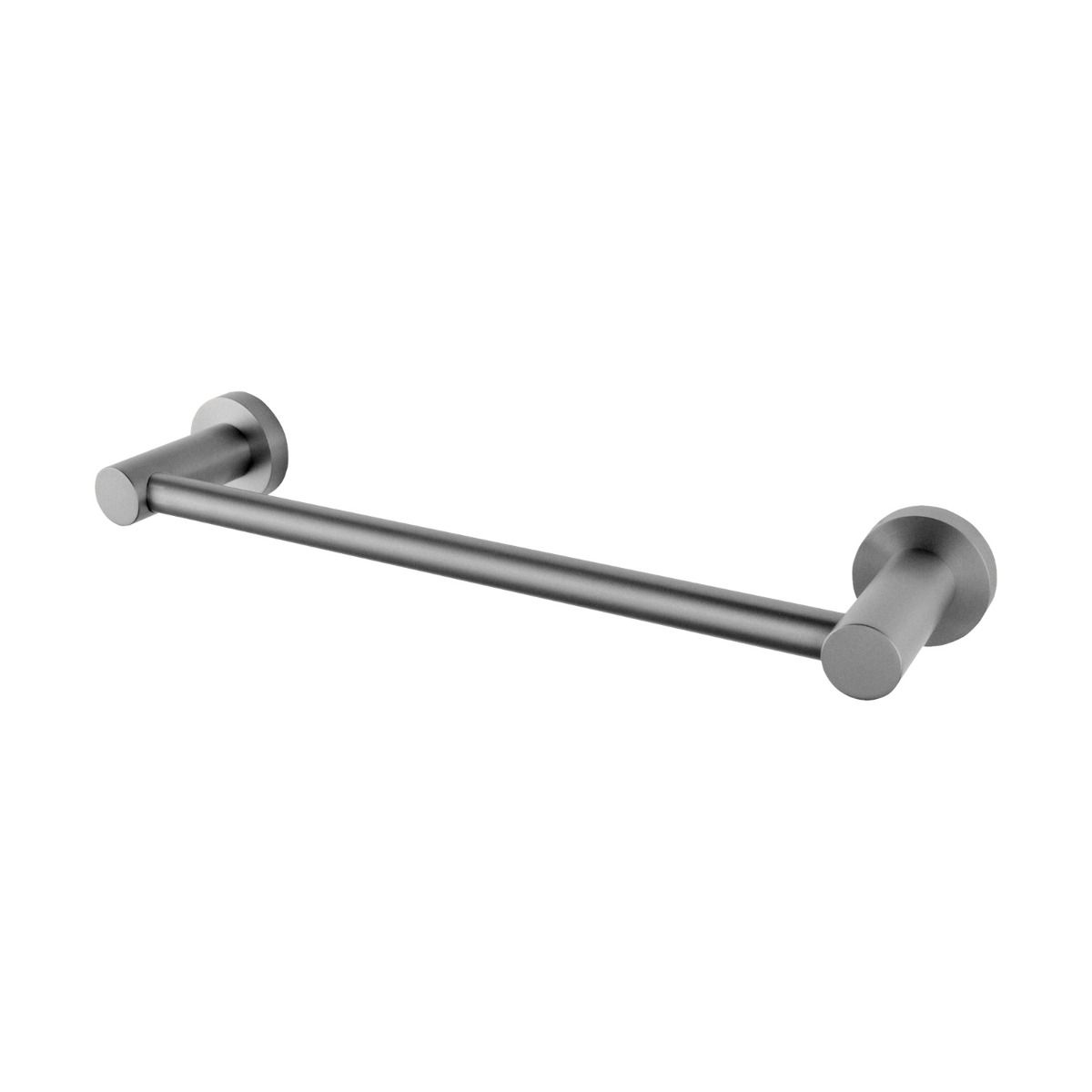 Norico Pentro Gun Metal Grey Single Bar Towel Ring