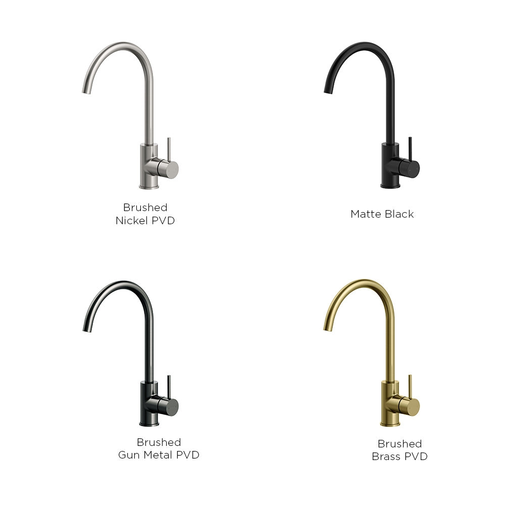 Arcisan Axus Pin Kitchen Mixer - Arch Spout