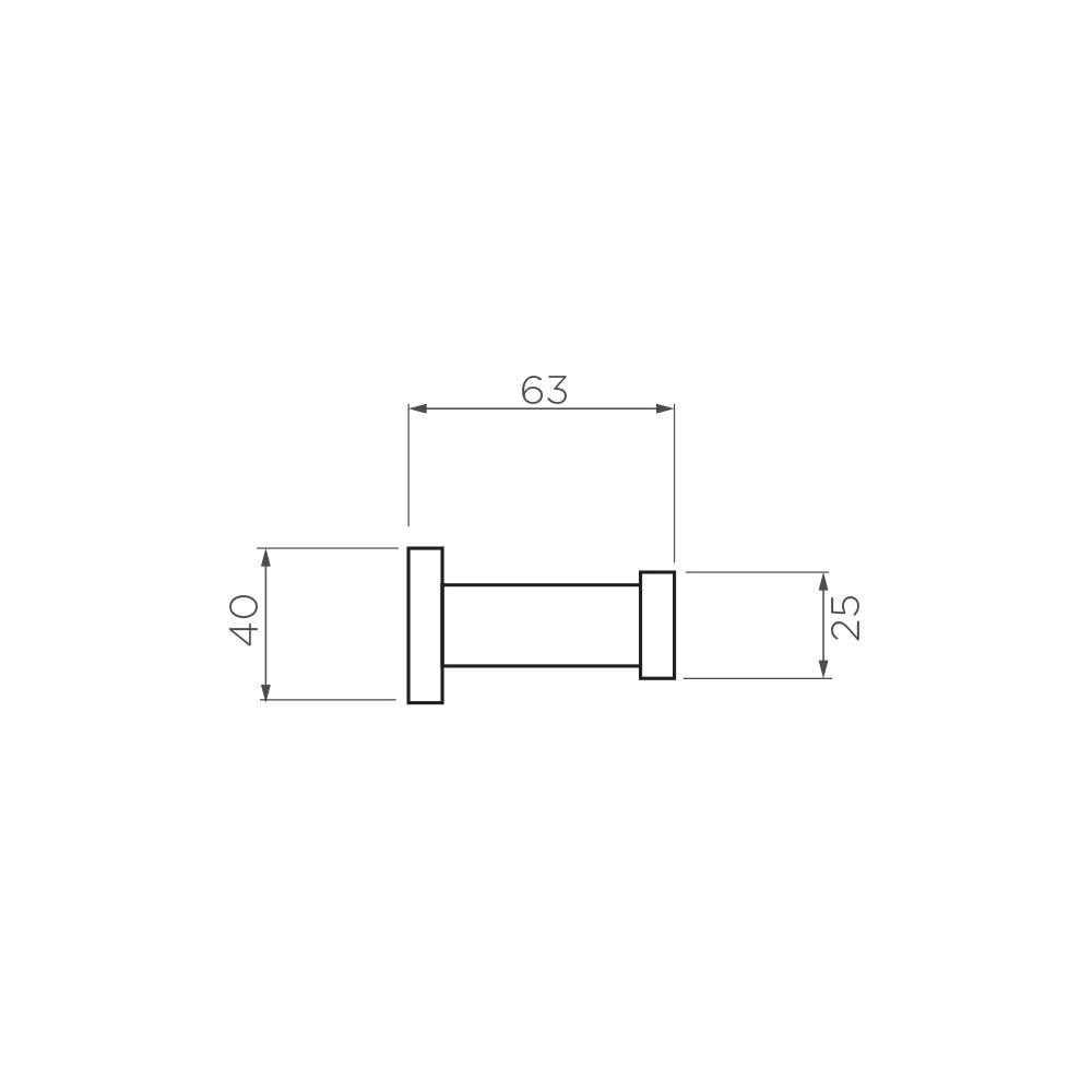 Arcisan Axus Robe Hook
