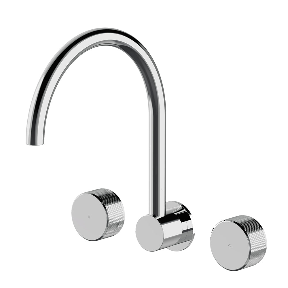 Arcisan Trillion Wall Mount Kitchen or Laundry Set with Swivel Spout