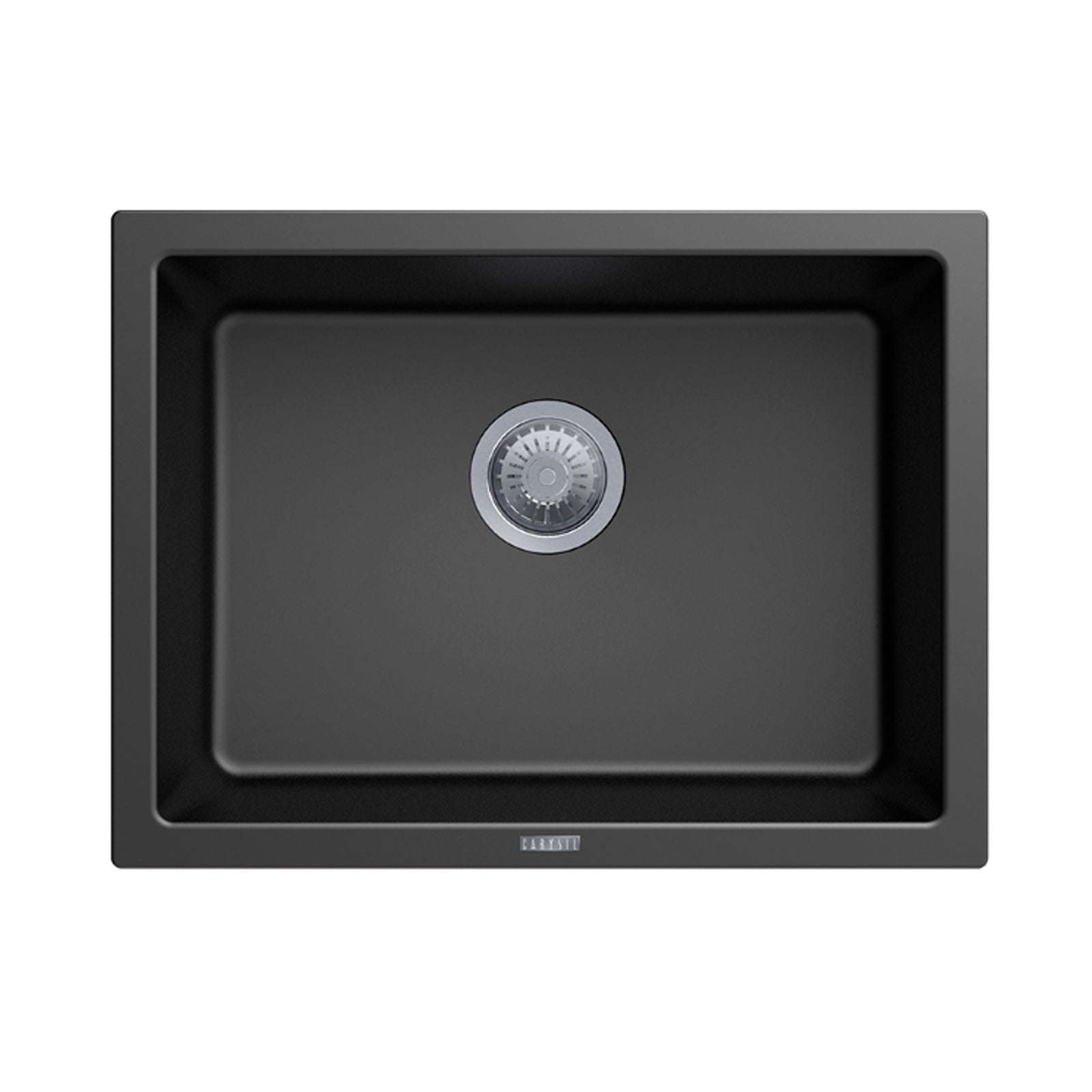 Carysil Big Bowl Granite Kitchen/Laundry Sink Top/Flush/Under Mount | 610 x 457 x 205mm