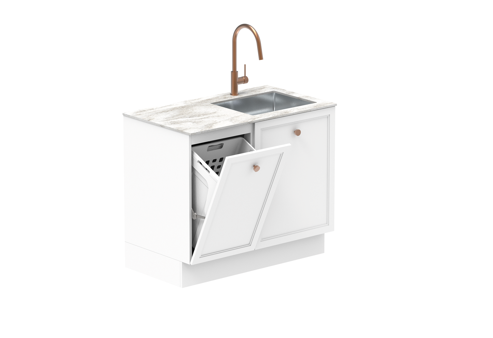 ADP 1050mm Door & Hamper Cabinet