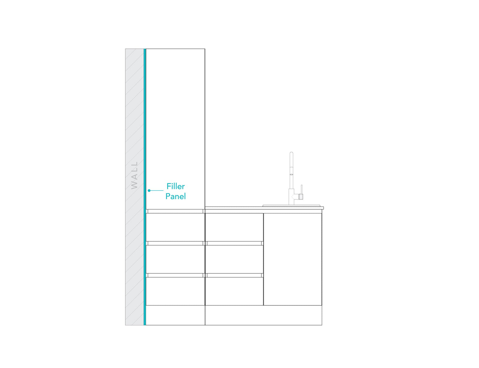 ADP Tall Filler Panel