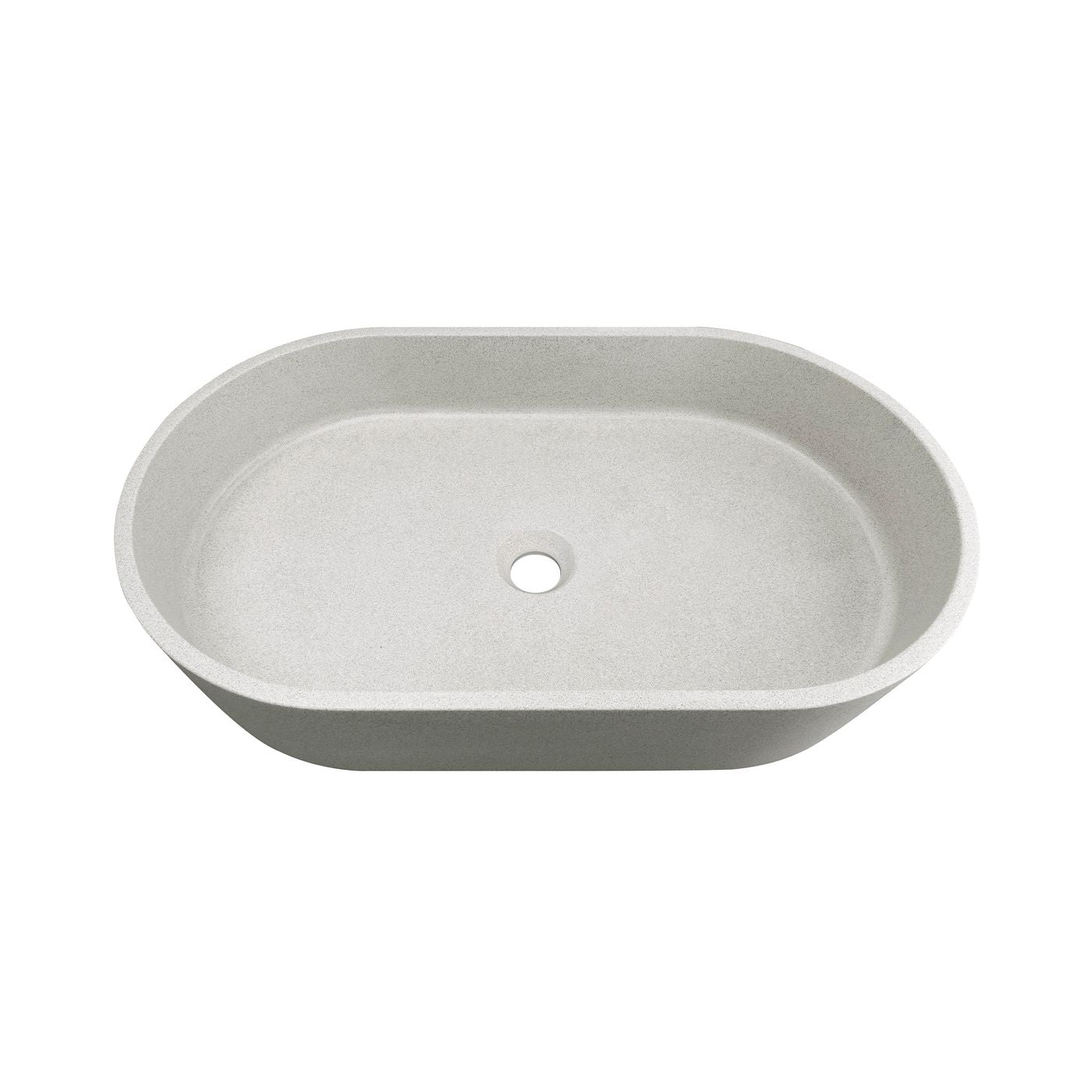 Otti Clayton Concrete Oval Basin | 600mm