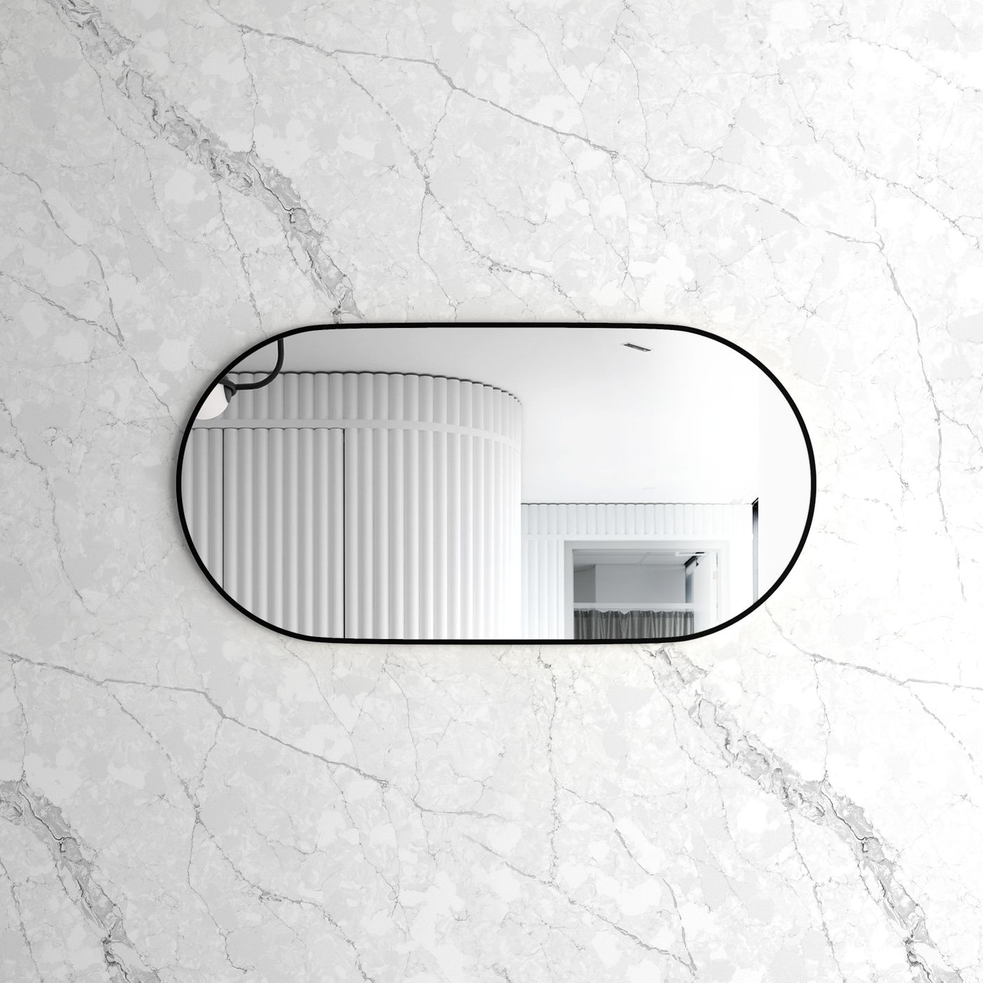 Otti Noosa Metal Frame Mirror