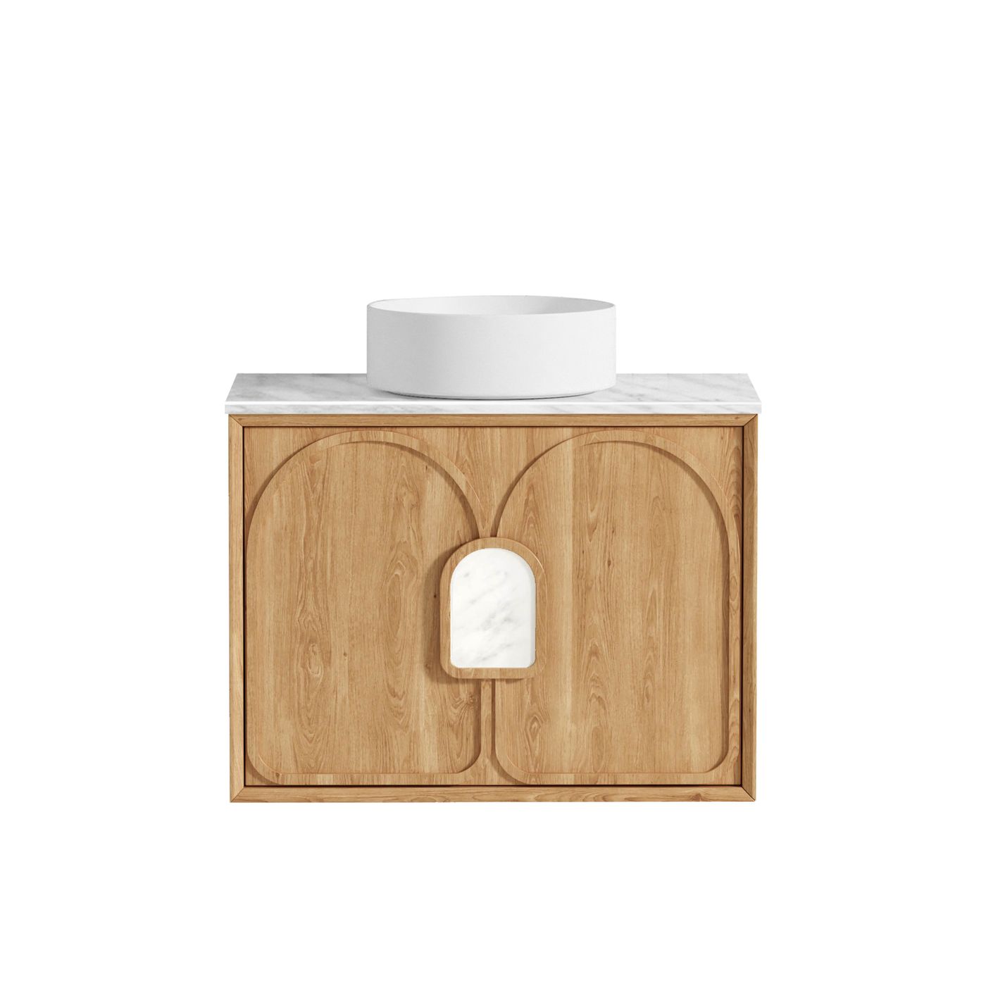 Otti Laguna Mark II Wall Hung Vanity | Woodland Oak