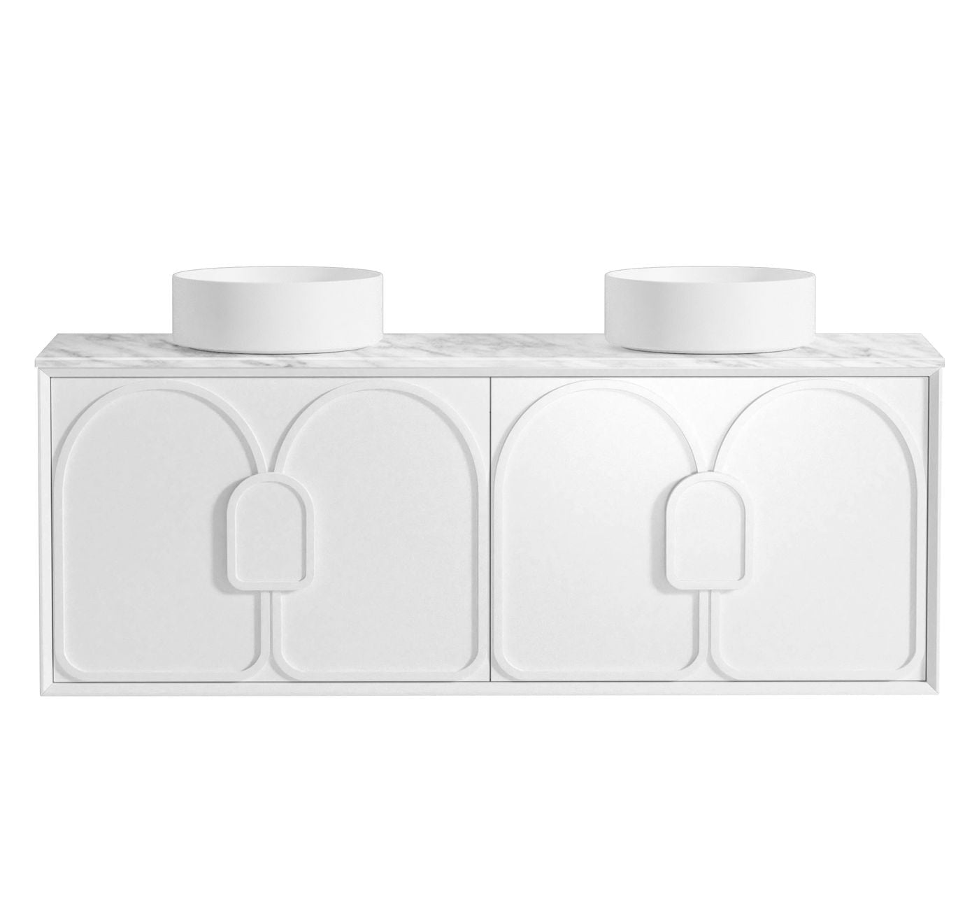 Otti Laguna Mark II Wall Hung Vanity | Matte White