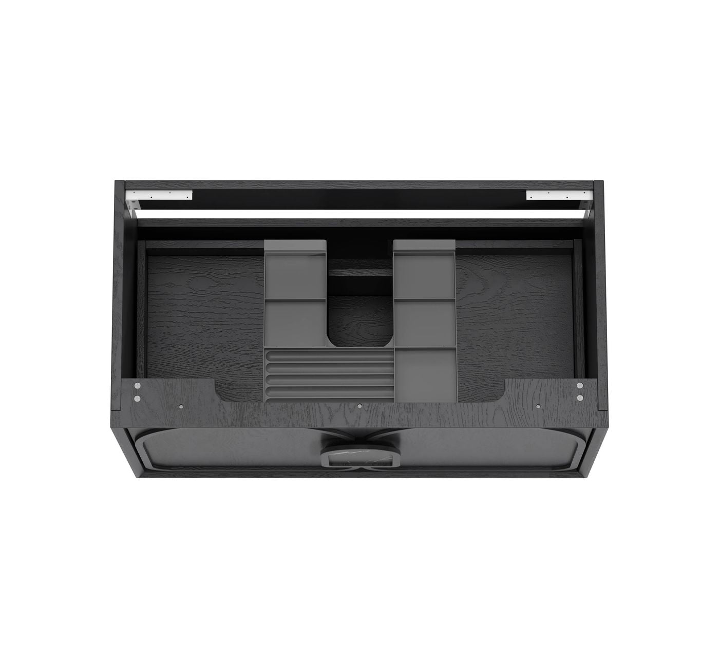 Otti Laguna Mark II Wall Hung Vanity | Black Oak