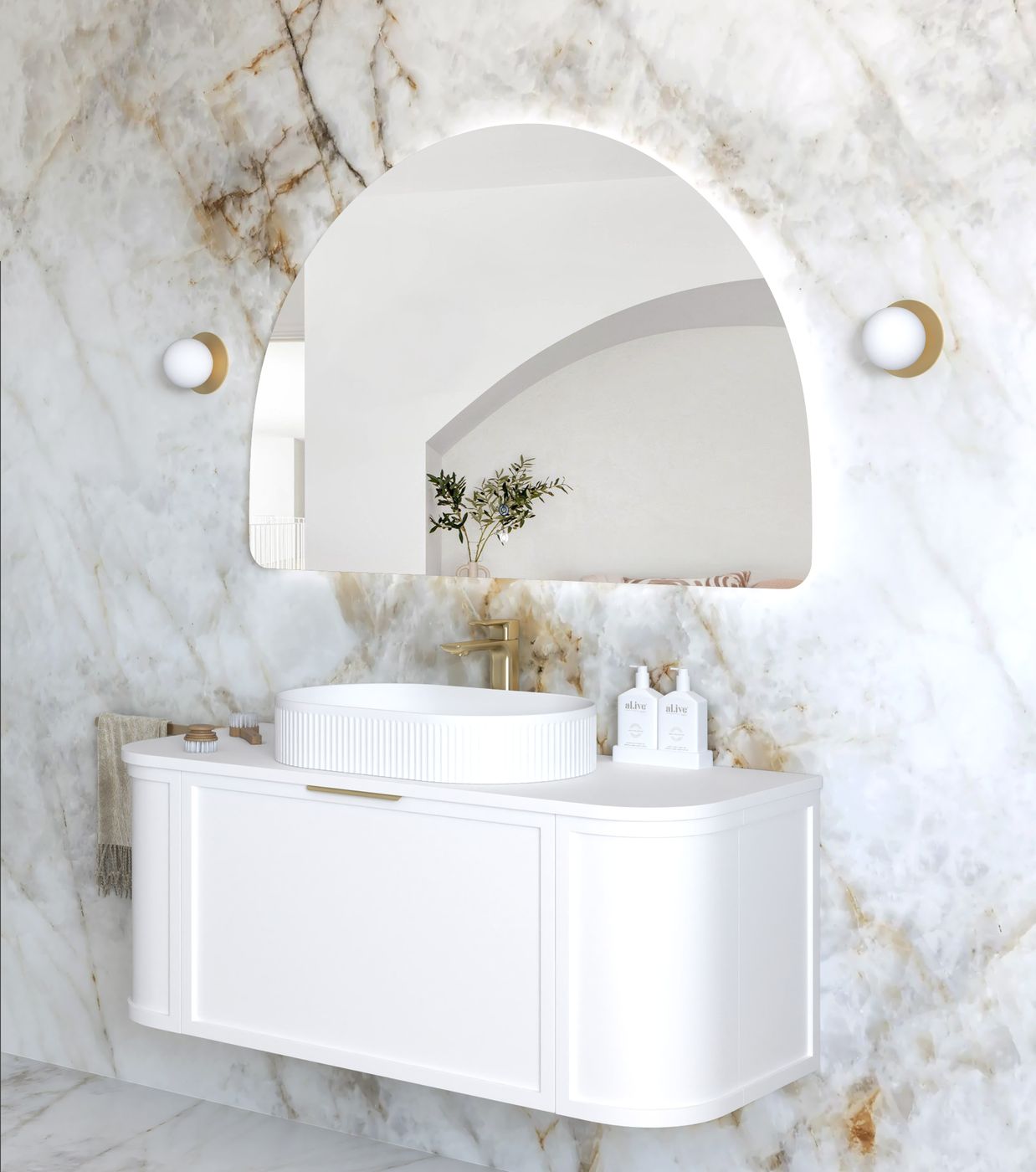Otti Moonlight Archie LED Mirror