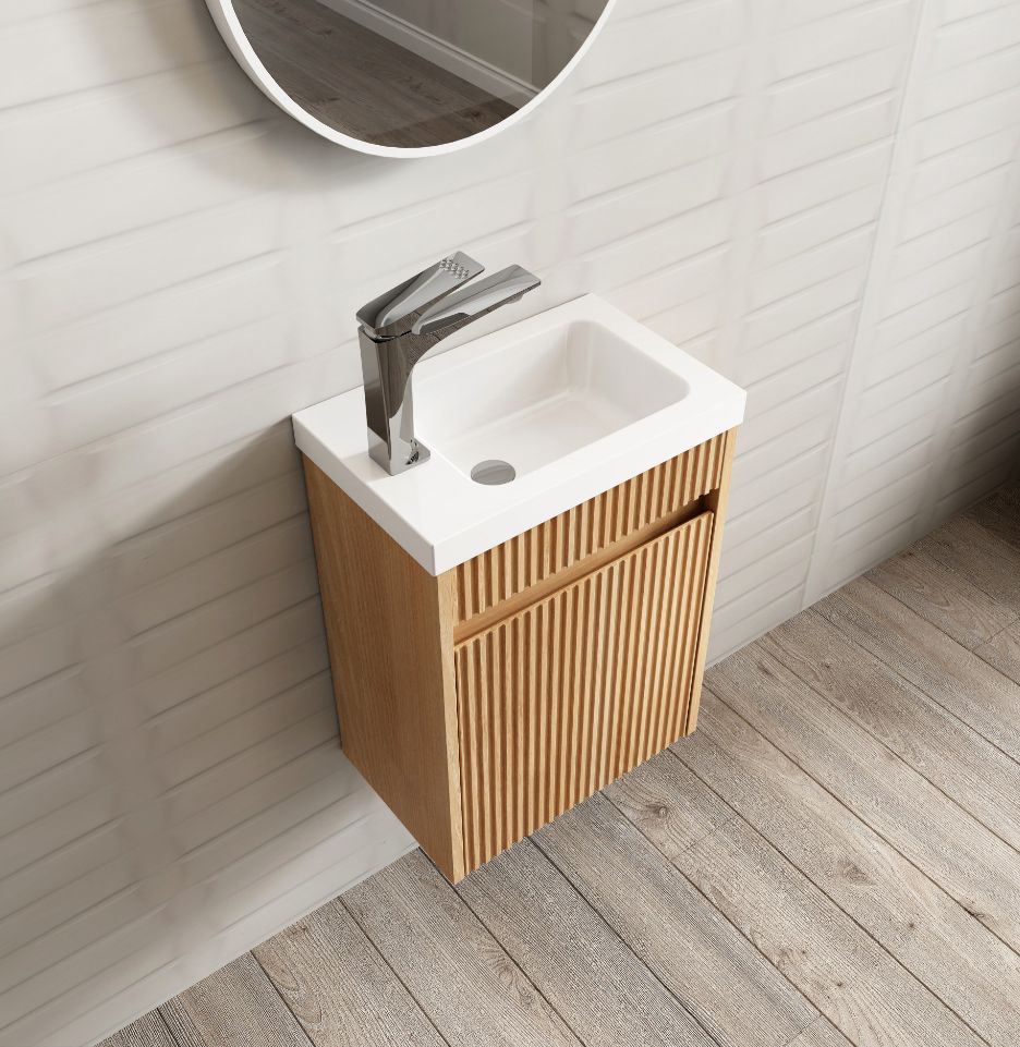 Otti Mini Ensuite Space Saver Wall Hung Vanity