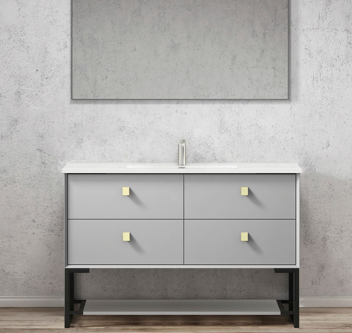 Otti Boston Vanity Freestanding Legs