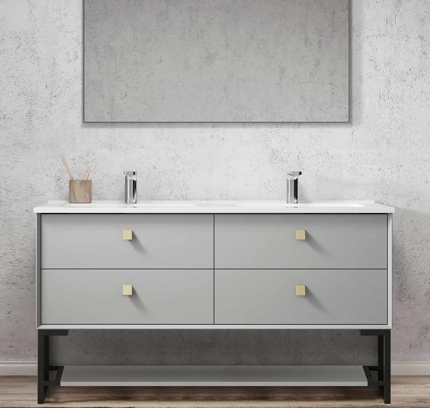 Otti Boston Vanity Freestanding Legs