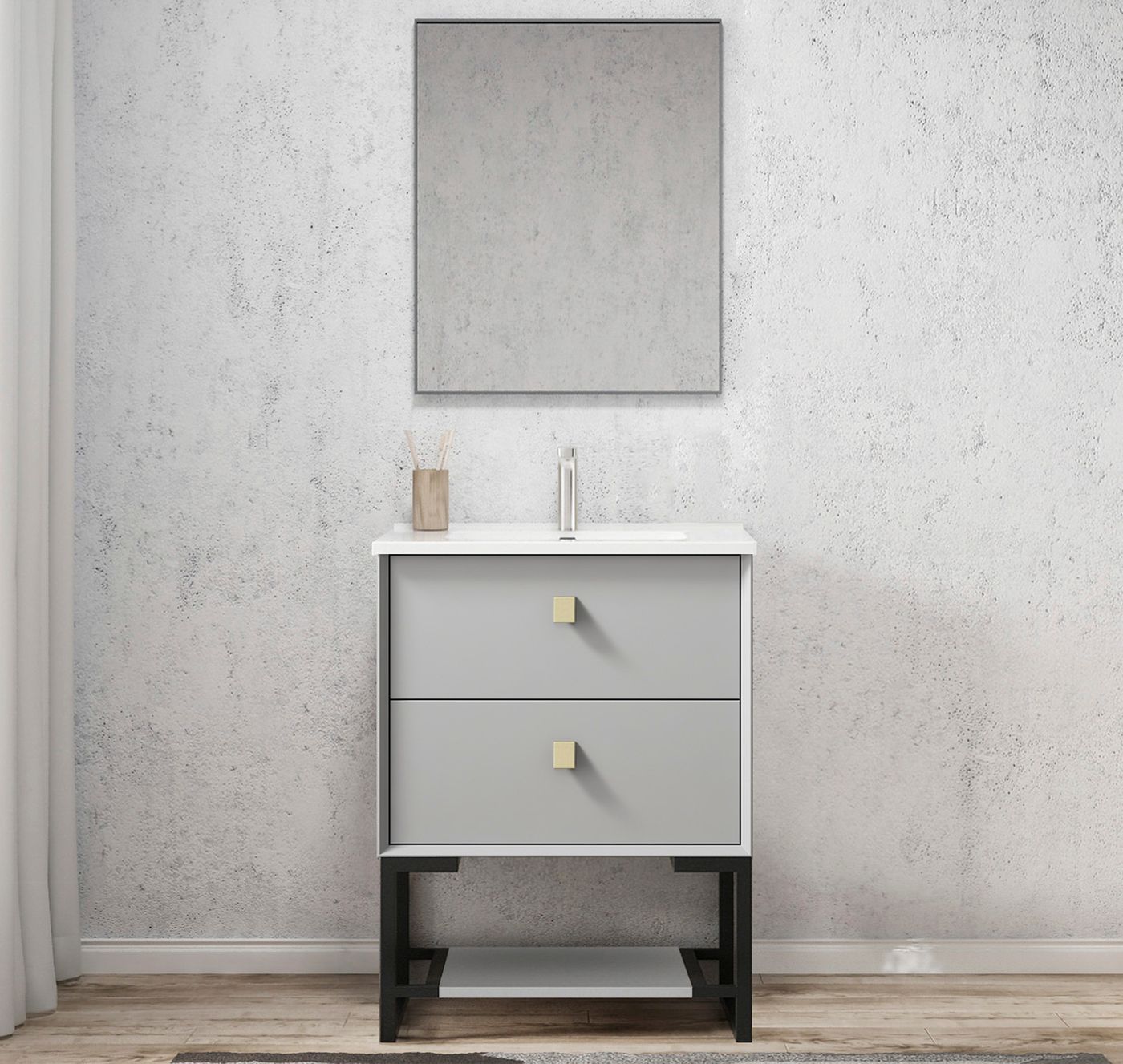 Otti Boston Vanity Freestanding Legs