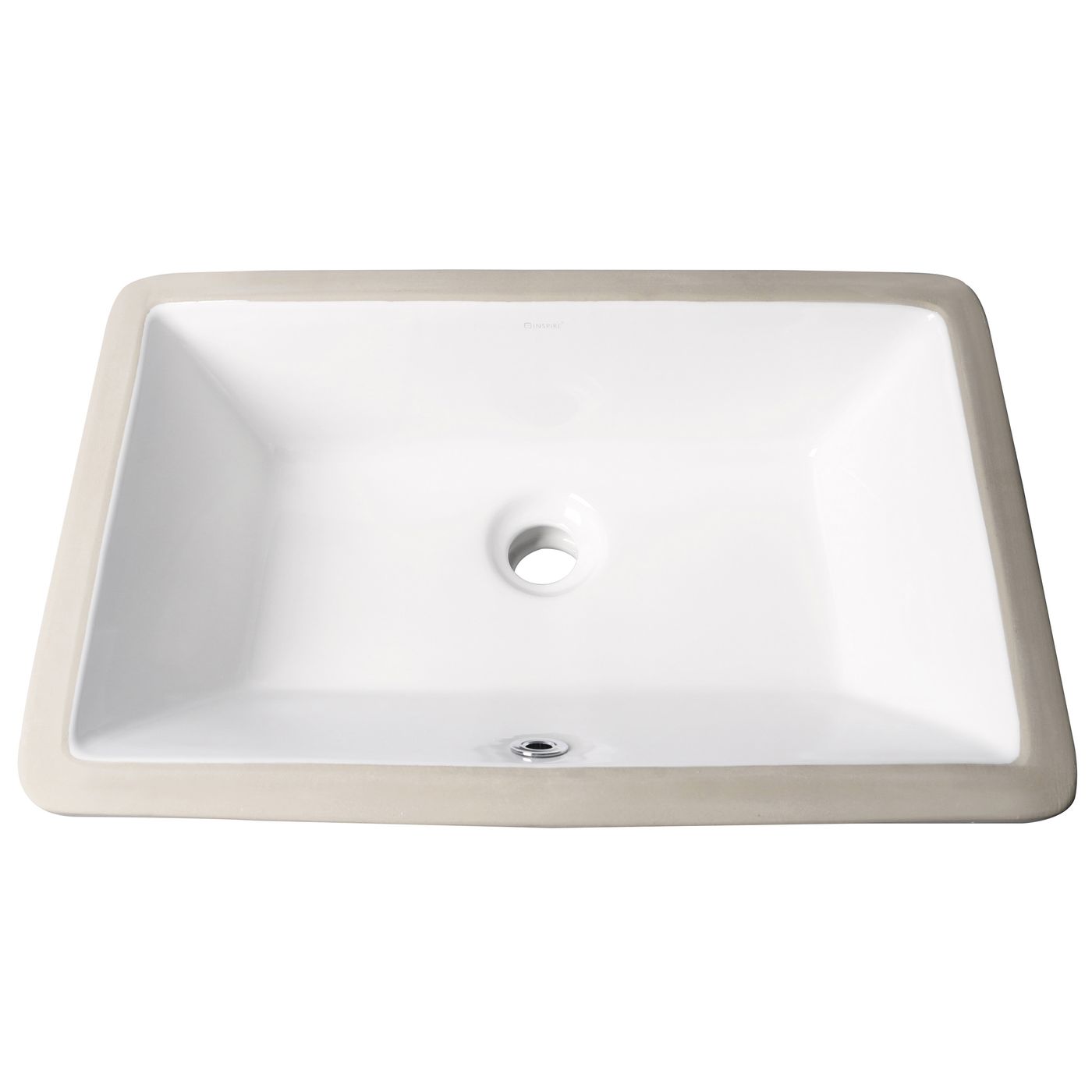 Otti Undermount Square Basin | 530x340mm
