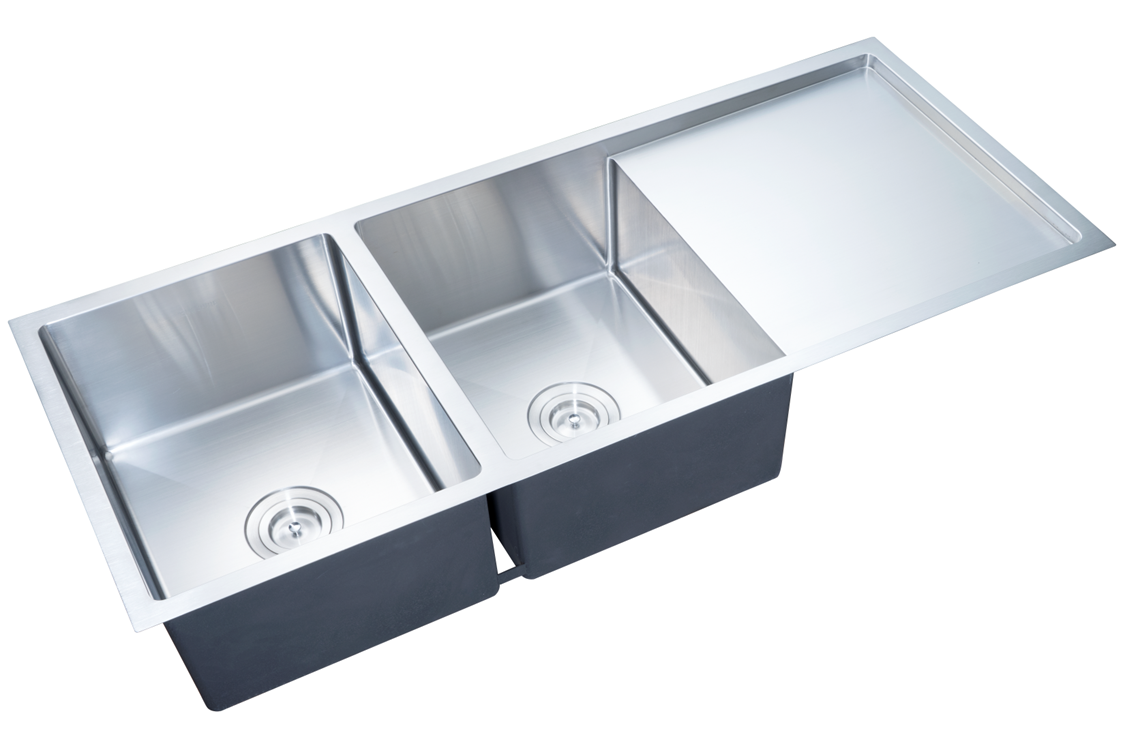 Otti Axon Sink 116S 1160x460x220 — Chrome