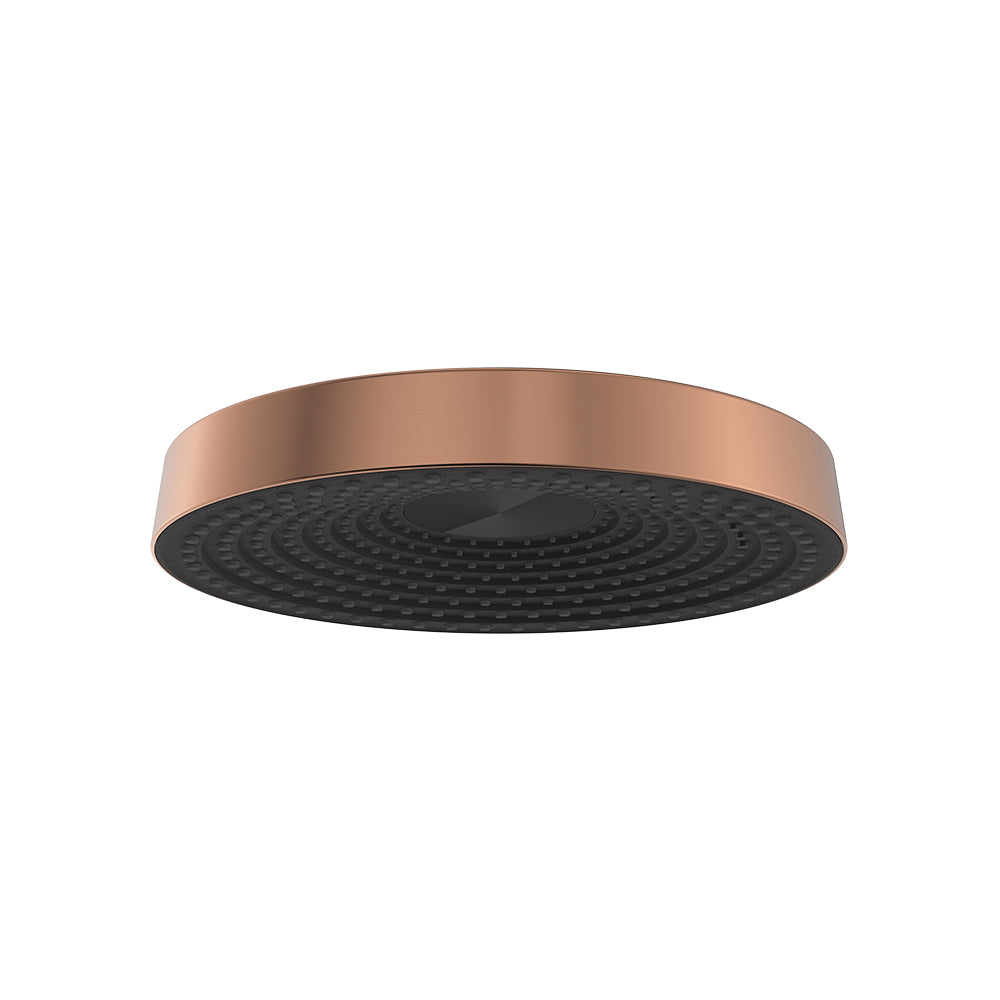 Fienza Kuro Shower Head, Round, Brushed Copper