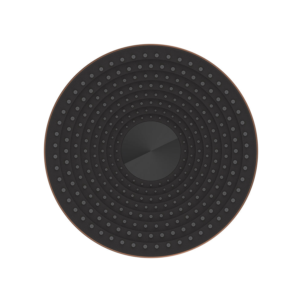Fienza Kuro Shower Head, Round, Brushed Copper