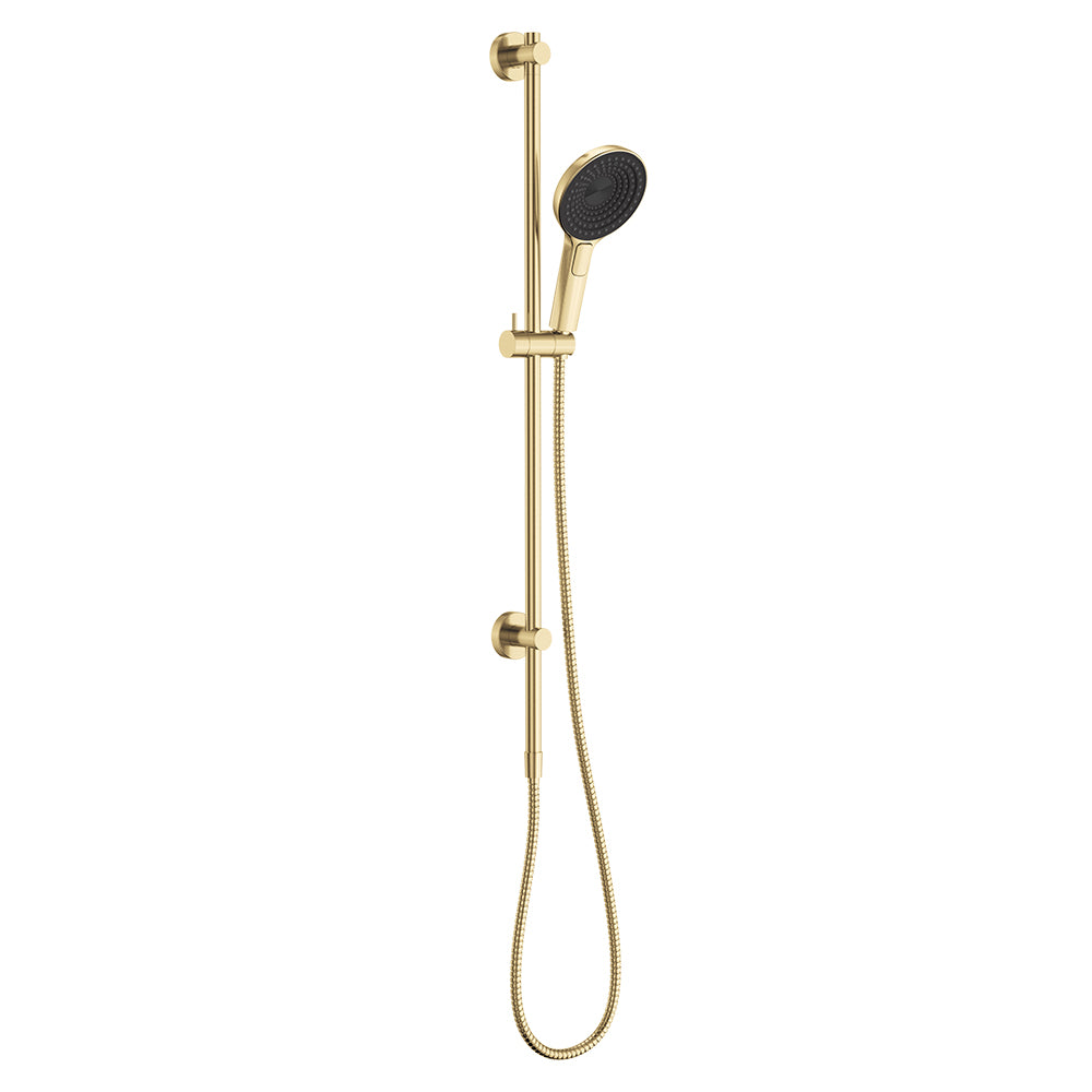 Fienza Kuro Rail Shower Round, Urban Brass